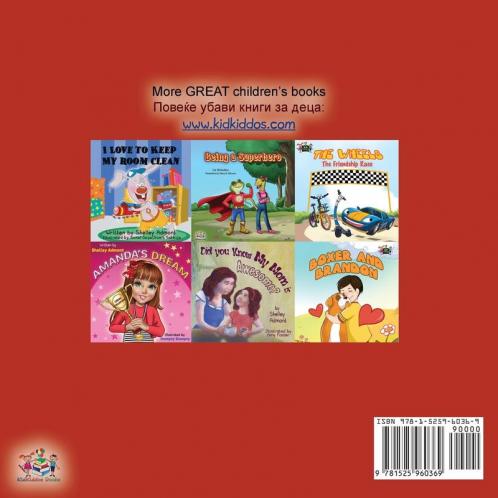 I Love My Mom (English Macedonian Bilingual Book for Kids)