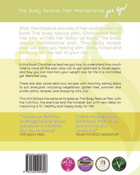 The Body Rescue Maintenance Plan: For Life: 3 (`the Body Rescue Plan)