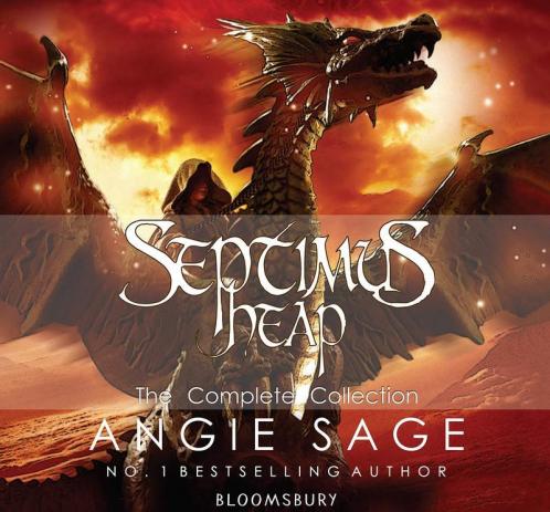 Septimus Heap Collection 7 Book Set (Magyk Flyte Physik Queste Syren Darke and Fyre)