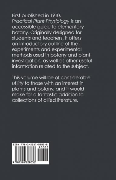 Practical Plant Physiology