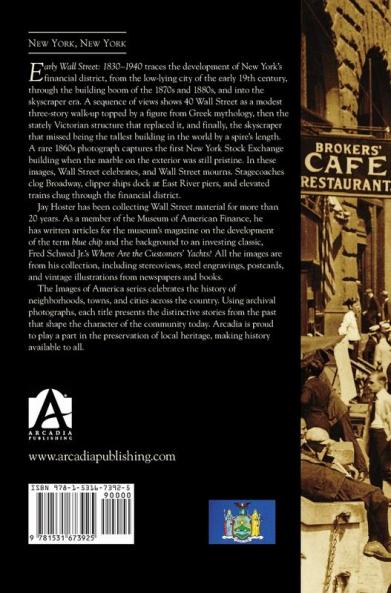 Early Wall Street: 1830-1940