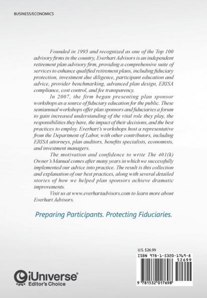 The 401(k) Owner's Manual