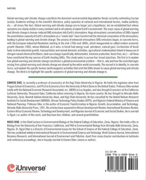 Global Warming and Climate Change: Causes Symptoms Coping Strategies.