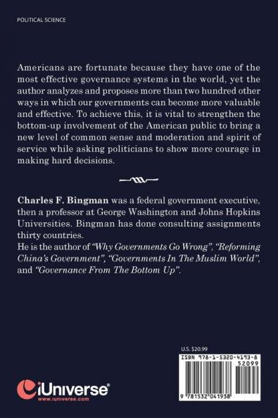 Revitalizing American Governance