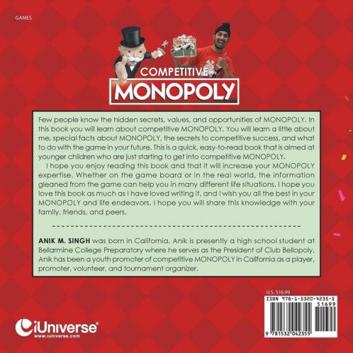 Competitive Monopoly: The Youth Adventure and Opportunity