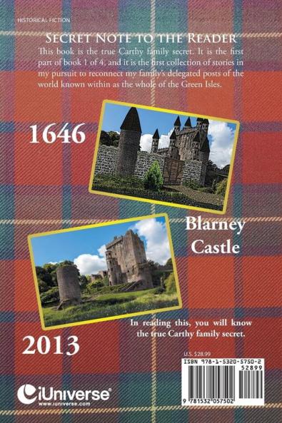 Carthy Family Secret Book 1 of 4 Part 1