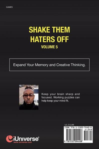 Shake Them Haters off Volume 5: Word-Finds-Puzzle for the Brain