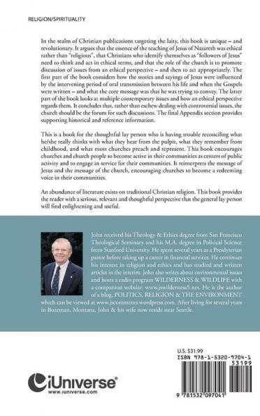 Ethical Religion and Christian Activism: A Handbook for the Modern Christian Making Church Life Meaningful