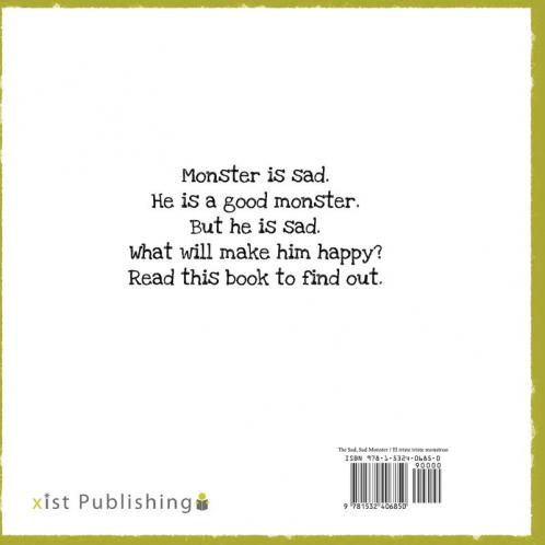 The Sad Sad Monster / El triste triste monstruo