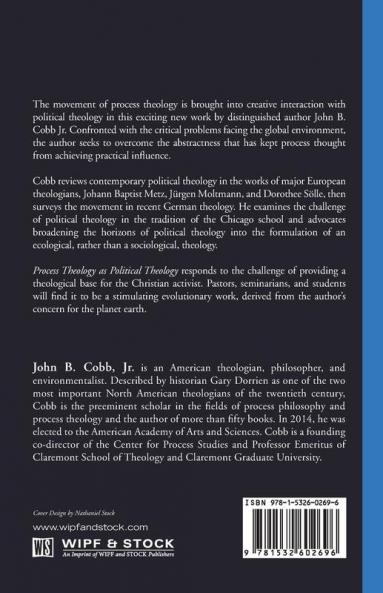 Process Theology as Political Theology