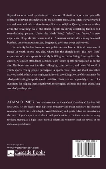 Elite?: A Christian Manifesto for Youth Sports in the United States
