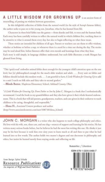 A Little Wisdom for Growing Up Second and Expanded Edition: From Father to Son
