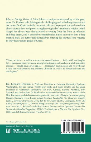 John: A Daring Vision of Faith (Biblical Spirituality and Everyday Life)