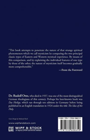 Mysticism East and West