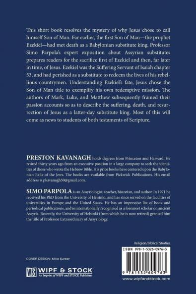 Ezekiel to Jesus: Son of Man to Suffering Servant