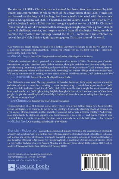 Our Witness: The Unheard Stories of Lgbt+ Christians