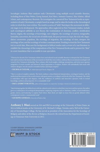 Social Science and the Christian Scriptures Volume 1: Sociological Introductions and New Translation