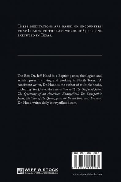 Last Words from Texas: Meditations from the Execution Chamber