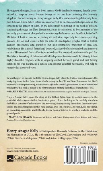 Satan in the Bible God's Minister of Justice