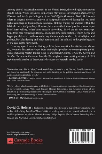 Where the Sacred and Secular Harmonize: Birmingham Mass Meeting Rhetoric and the Prophetic Legacy of the Civil Rights Movement