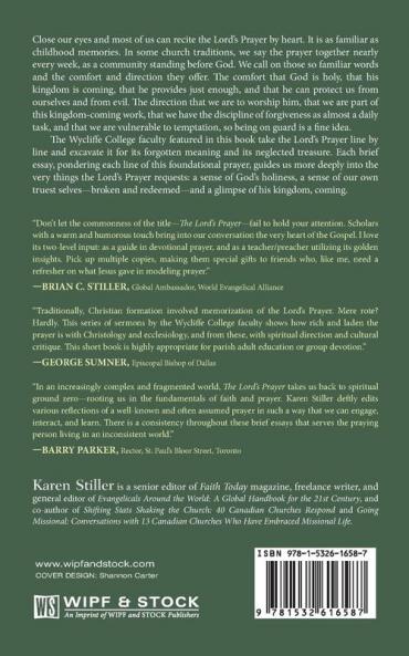 The Lord's Prayer (Wycliffe Studies in Gospel Church and Culture)