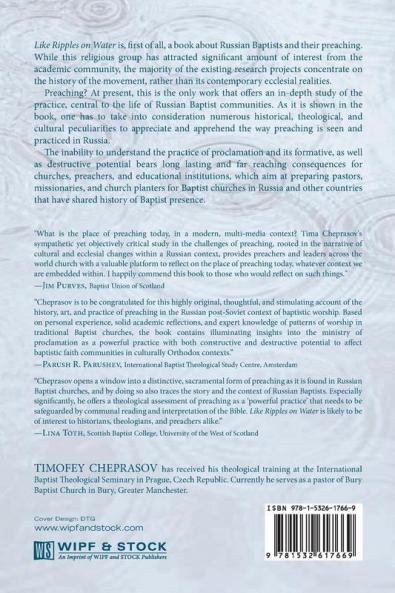 Like Ripples on Water: On Russian Baptist Preaching Identity and the Pulpit's Neglected Powers