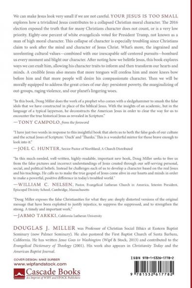 Your Jesus Is too Small: The Collapse of Christian Character