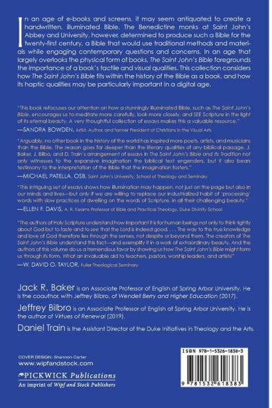 The Saint John's Bible and Its Tradition