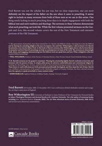 Luminescence Volume 3: The Sermons of C. K. and Fred Barrett