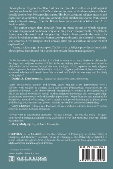 The Mysteries of Religion: An Introduction to Philosophy Through Religion