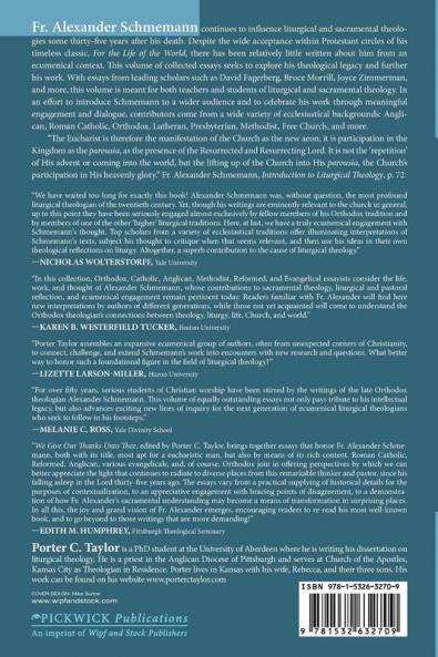 We Give Our Thanks Unto Thee