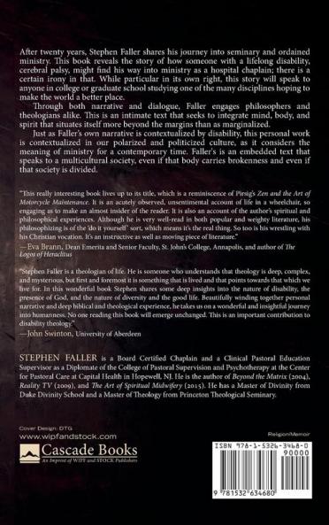 Christianity and the Art of Wheelchair Maintenance: A Dialectical Inquiry at the End of the World