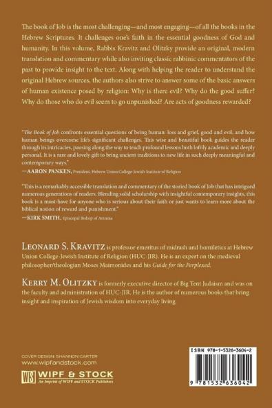 The Book of Job: A Modern Translation and Commentary