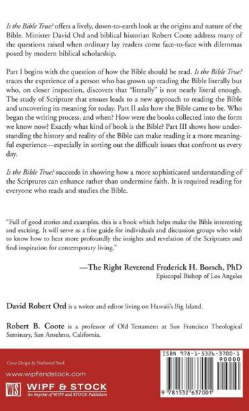 Is the Bible True?: Understanding the Bible Today