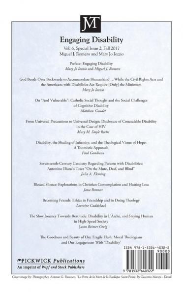 Journal of Moral Theology Volume 6 Special Issue 2