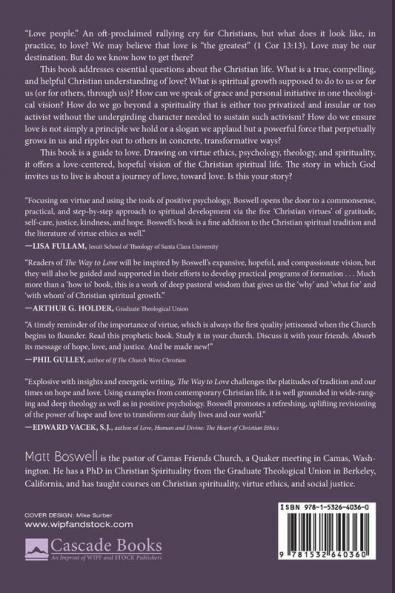 The Way to Love: Reimagining Christian Spiritual Growth as the Hopeful Path of Virtue