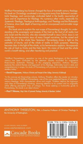 Understanding Pannenberg: Landmark Theologian of the Twentieth Century (Cascade Companions)
