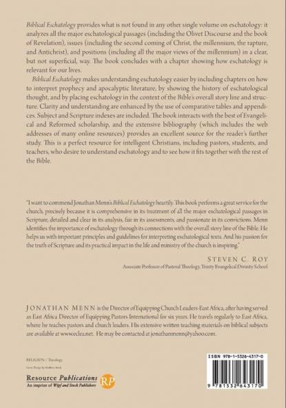 Biblical Eschatology Second Edition