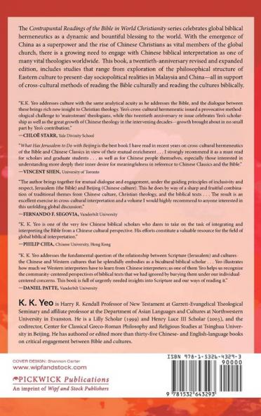 What Has Jerusalem to Do with Beijing?: Biblical Interpretation from a Chinese Perspective Second Edition: 2 (Contrapuntal Readings of the Bible in World Christianity)