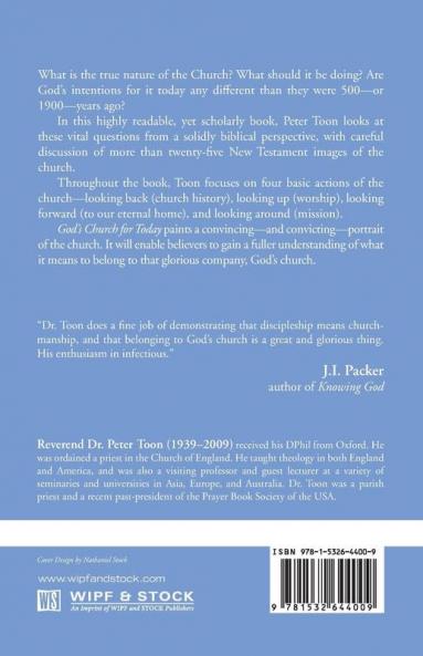 God's Church For Today (Christian Faith for Today)