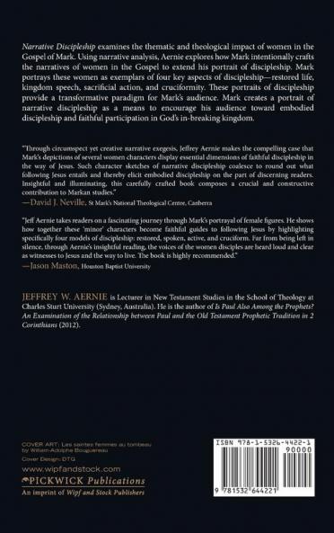 Narrative Discipleship: Portraits of Women in the Gospel of Mark