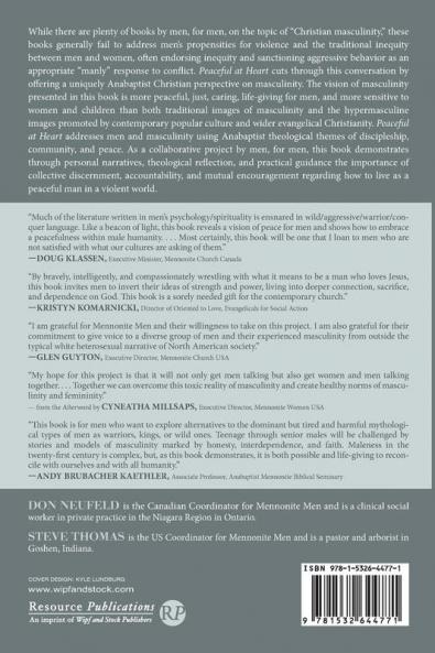Peaceful at Heart: Anabaptist Reflections on Healthy Masculinity