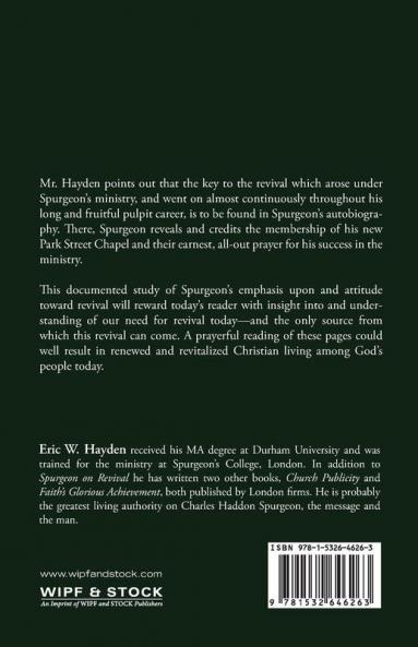 Spurgeon on Revival: A Pattern for Evangelism Today