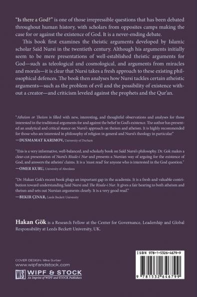 Atheism or Theism?: The Perspective of Saïd Nursi