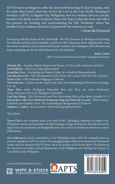 The Old Testament in Theology and Teaching