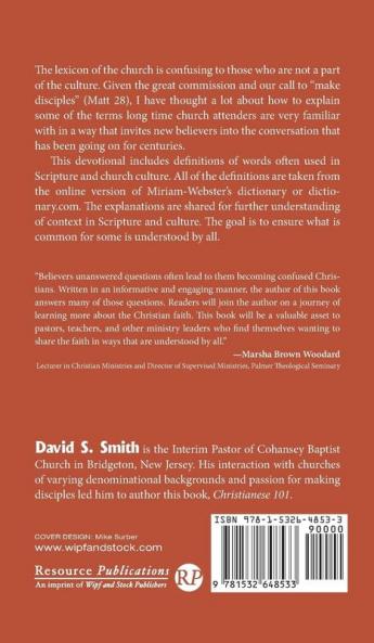 Christianese 101: A Lexicon for New Believers
