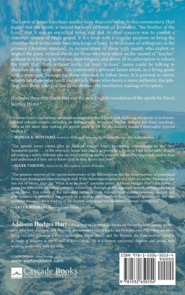 The Letter of James: A Pastoral Commentary