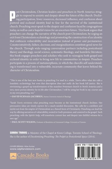 Metamorphosis: Preaching After Christendom