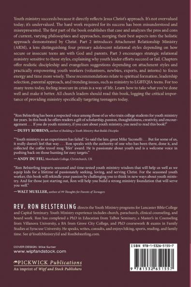 A Defense of Youth Ministry: Attachment Relationship Ministry (Arm)