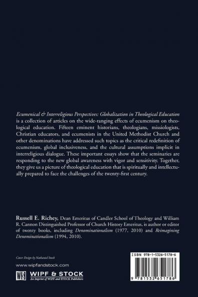 Ecumenical & Interreligious Perspectives